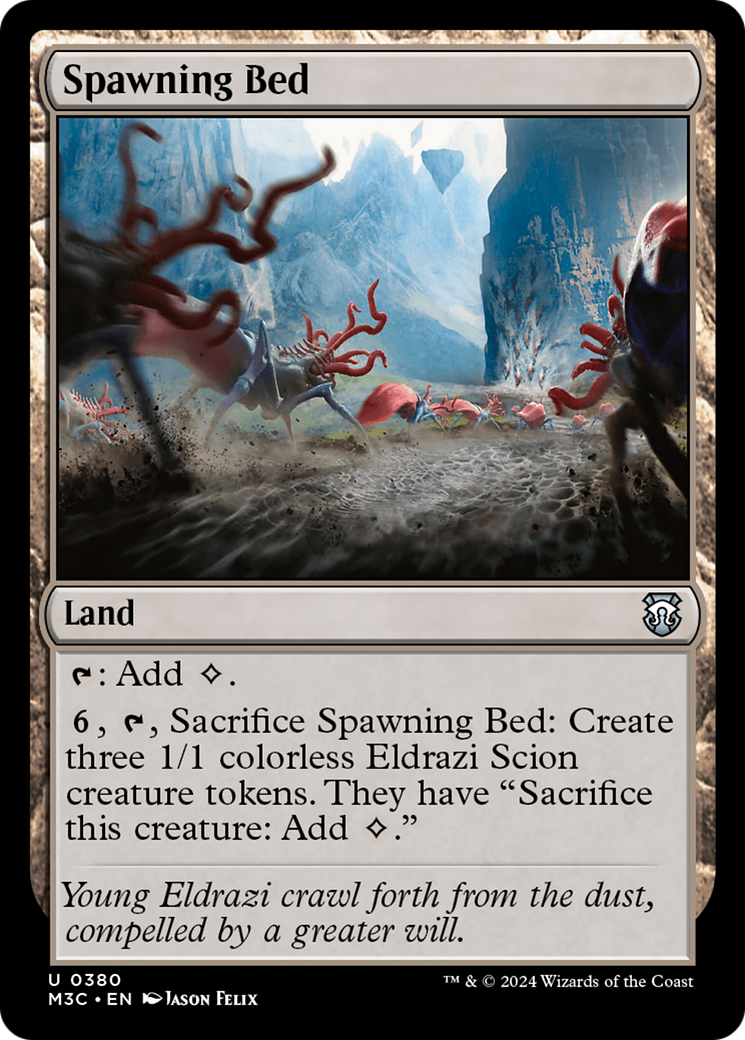 Spawning Bed (Ripple Foil) [Modern Horizons 3 Commander] | Deep Dive Games St. Marys