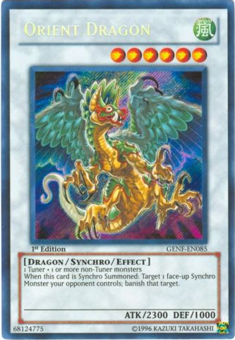 Orient Dragon [GENF-EN085] Secret Rare | Deep Dive Games St. Marys