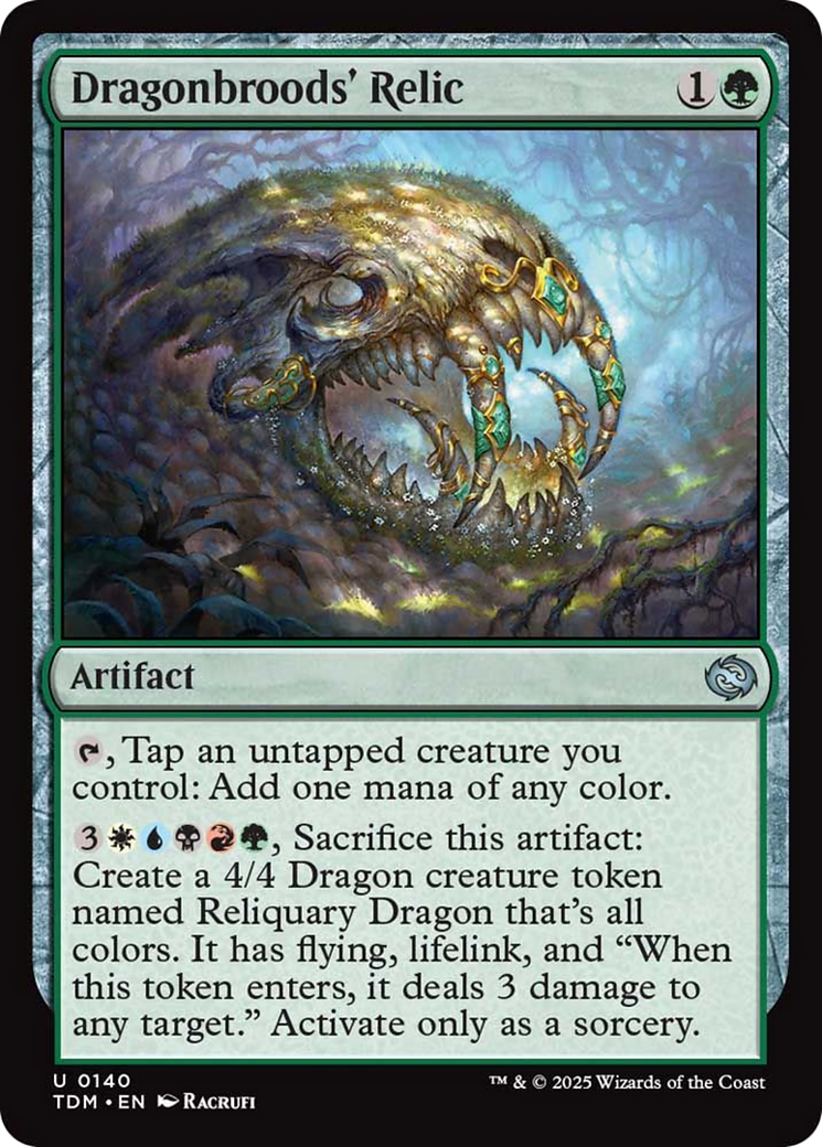 Dragonbroods' Relic [Tarkir: Dragonstorm] | Deep Dive Games St. Marys