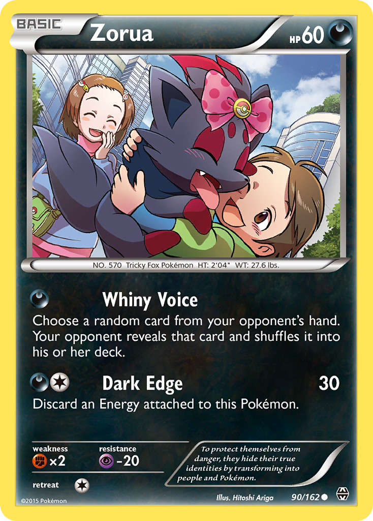 Zorua (90/162) [XY: BREAKthrough] | Deep Dive Games St. Marys