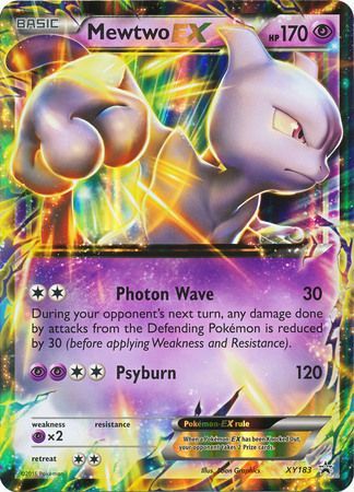 Mewtwo EX (XY183) (Jumbo Card) [XY: Black Star Promos] | Deep Dive Games St. Marys