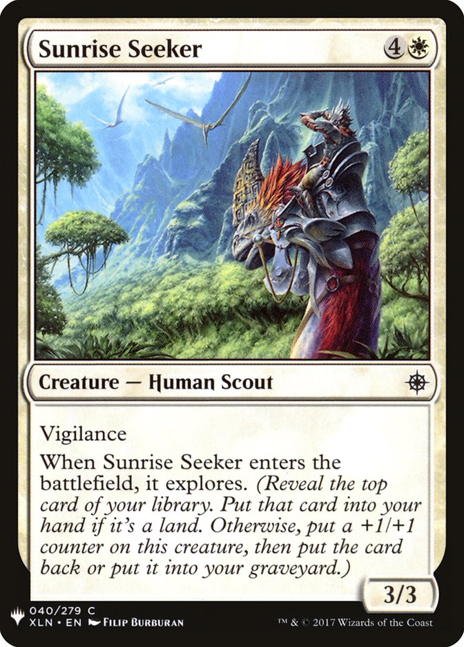 Sunrise Seeker [Mystery Booster] | Deep Dive Games St. Marys