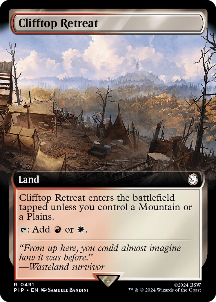 Clifftop Retreat (Extended Art) [Fallout] | Deep Dive Games St. Marys