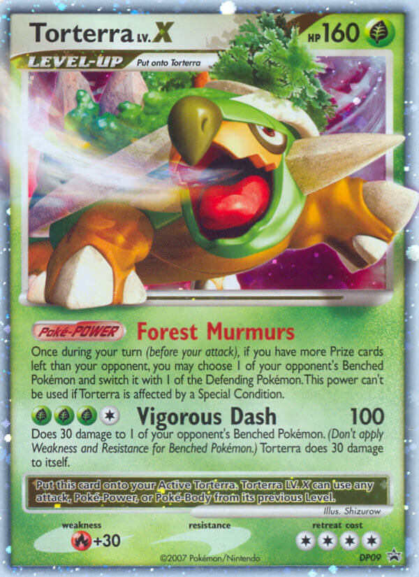 Torterra LV.X (DP09) [Diamond & Pearl: Black Star Promos] | Deep Dive Games St. Marys