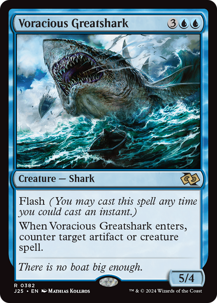 Voracious Greatshark [Foundations Jumpstart] | Deep Dive Games St. Marys