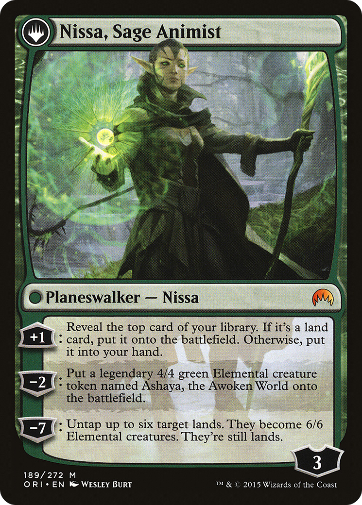 Nissa, Vastwood Seer // Nissa, Sage Animist [Secret Lair: From Cute to Brute] | Deep Dive Games St. Marys