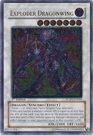 Exploder Dragonwing [RGBT-EN040] Ultimate Rare | Deep Dive Games St. Marys