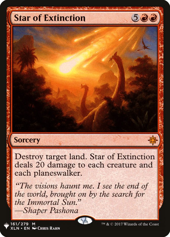 Star of Extinction [Mystery Booster] | Deep Dive Games St. Marys