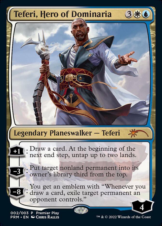 Teferi, Hero of Dominaria [Pro Tour Promos] | Deep Dive Games St. Marys