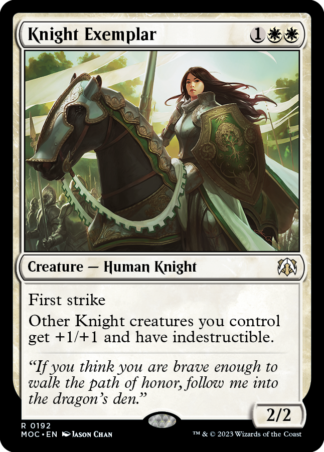 Knight Exemplar [March of the Machine Commander] | Deep Dive Games St. Marys