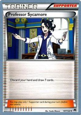 Professor Sycamore (107/122) (Dragones y Sombras - Pedro Eugenio Torres) [World Championships 2018] | Deep Dive Games St. Marys