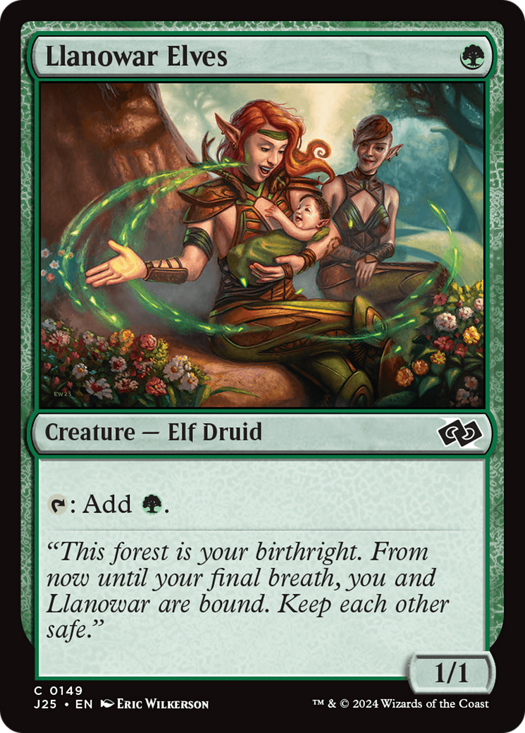 Llanowar Elves [Foundations Jumpstart] | Deep Dive Games St. Marys