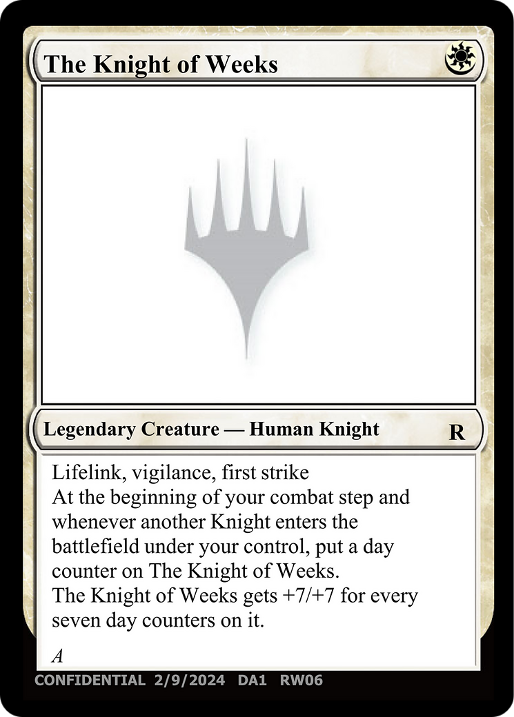 The Knight of Weeks [Unknown Event] | Deep Dive Games St. Marys