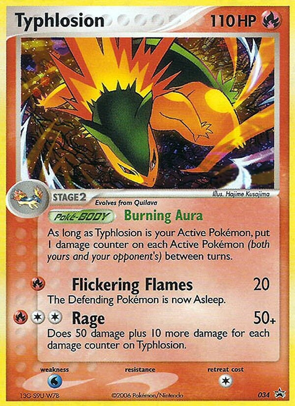 Typhlosion (034) [Nintendo: Black Star Promos] | Deep Dive Games St. Marys