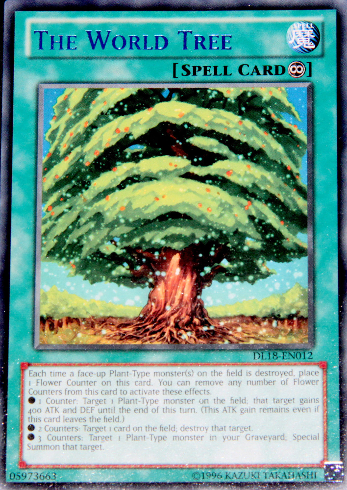 The World Tree (Blue) [DL18-EN012] Rare | Deep Dive Games St. Marys