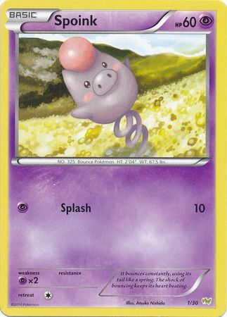 Spoink (1/30) [XY: Trainer Kit - Noivern] | Deep Dive Games St. Marys