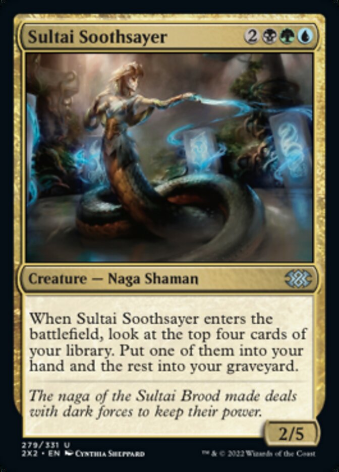 Sultai Soothsayer [Double Masters 2022] | Deep Dive Games St. Marys