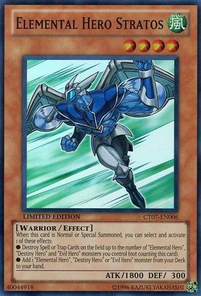 Elemental Hero Stratos [CT07-EN006] Super Rare | Deep Dive Games St. Marys