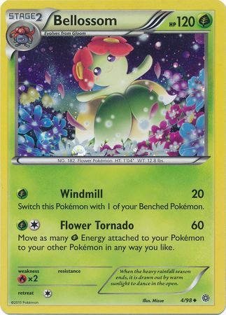 Bellossom (4/98) (Cosmos Holo) [XY: Ancient Origins] | Deep Dive Games St. Marys