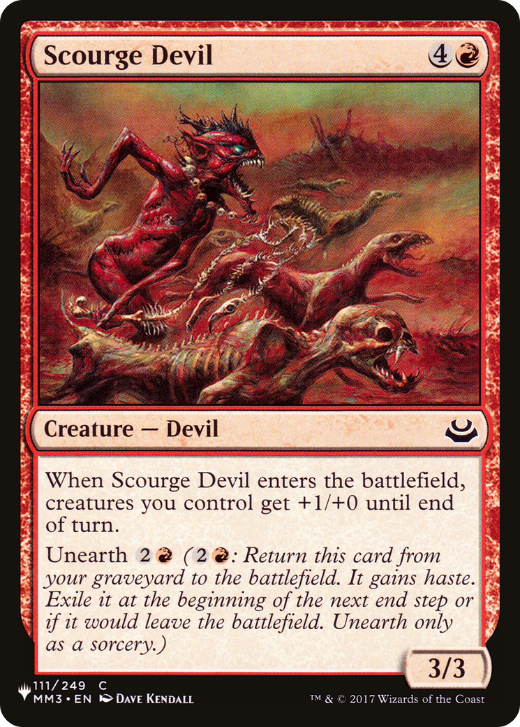 Scourge Devil [The List Reprints] | Deep Dive Games St. Marys