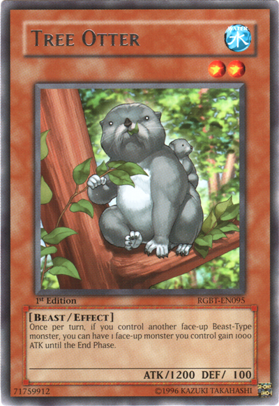 Tree Otter [RGBT-EN095] Rare | Deep Dive Games St. Marys