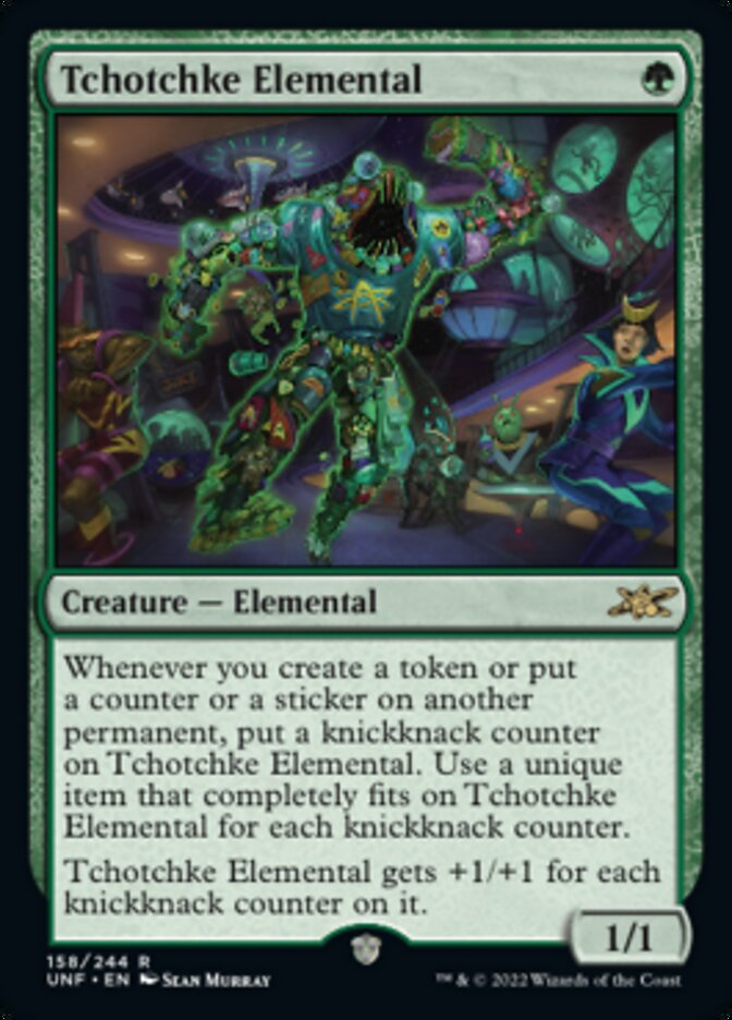 Tchotchke Elemental [Unfinity] | Deep Dive Games St. Marys