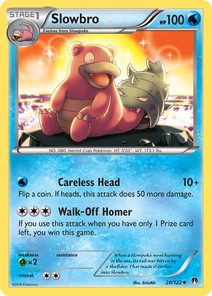 Slowbro (20/122) [XY: BREAKpoint] | Deep Dive Games St. Marys