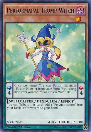 Performapal Trump Witch [SECE-EN006] Rare | Deep Dive Games St. Marys