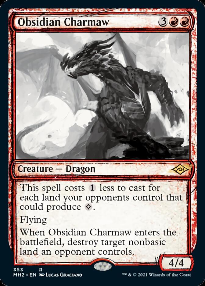 Obsidian Charmaw (Sketch) [Modern Horizons 2] | Deep Dive Games St. Marys