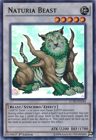 Naturia Beast [LC5D-EN244] Ultra Rare | Deep Dive Games St. Marys