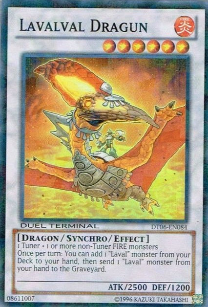 Lavalval Dragun [DT06-EN084] Super Rare | Deep Dive Games St. Marys