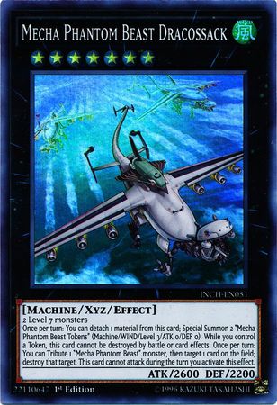 Mecha Phantom Beast Dracossack [INCH-EN051] Super Rare | Deep Dive Games St. Marys