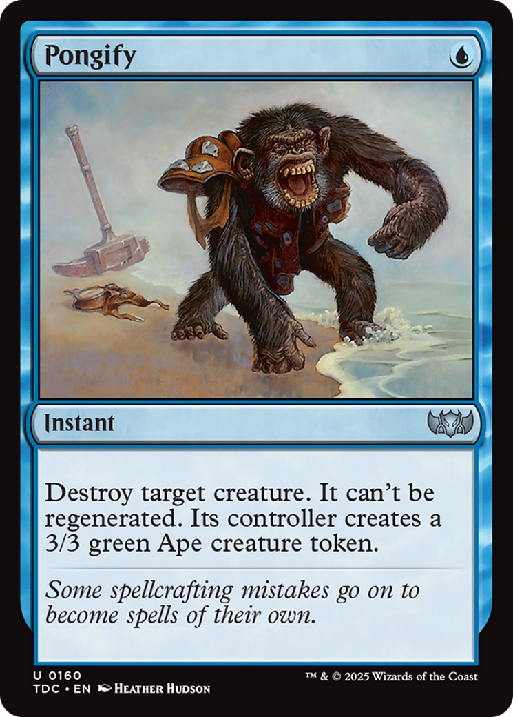 Pongify [Tarkir: Dragonstorm Commander] | Deep Dive Games St. Marys