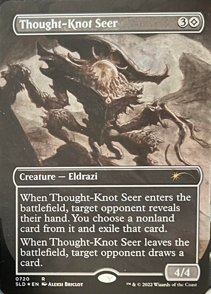 Thought-Knot Seer (720) (Borderless) [Secret Lair Drop Promos] | Deep Dive Games St. Marys