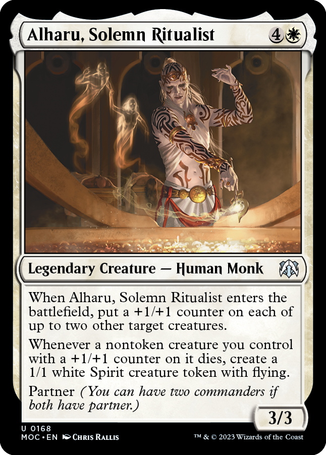 Alharu, Solemn Ritualist [March of the Machine Commander] | Deep Dive Games St. Marys