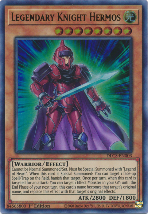 Legendary Knight Hermos [DLCS-EN003] Ultra Rare | Deep Dive Games St. Marys