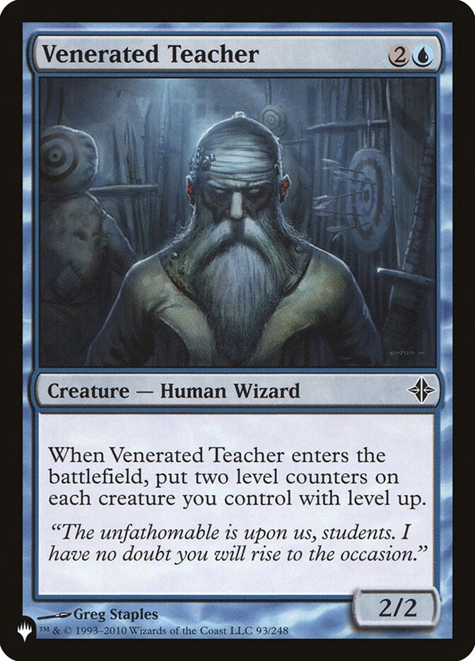 Venerated Teacher [The List] | Deep Dive Games St. Marys