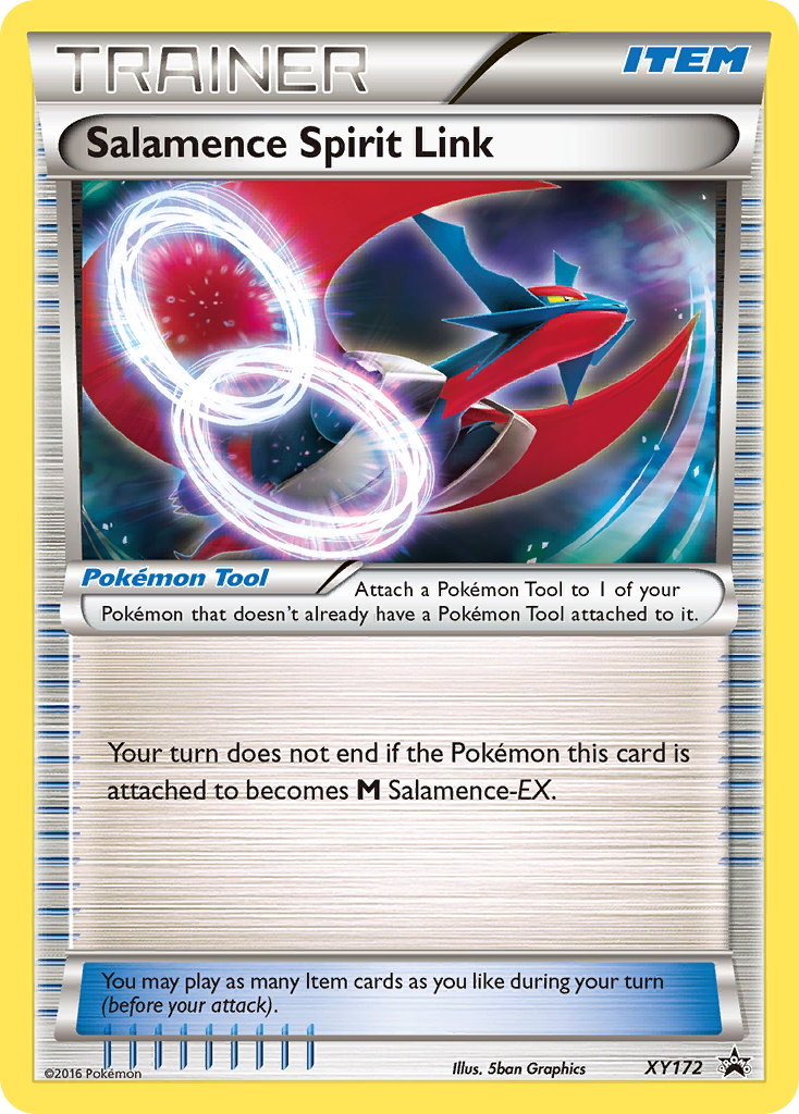 Salamence Spirit Link (XY172) [XY: Black Star Promos] | Deep Dive Games St. Marys