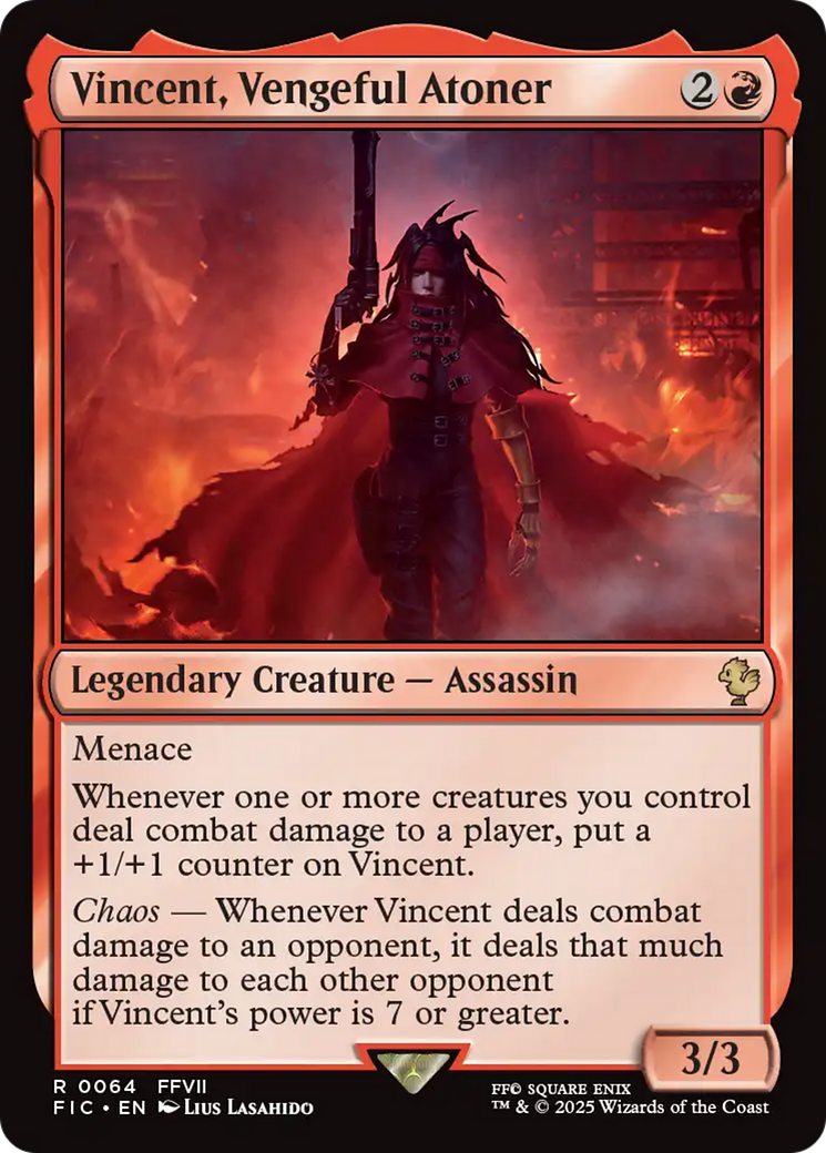 Vincent, Vengeful Atoner [FINAL FANTASY Commander] | Deep Dive Games St. Marys