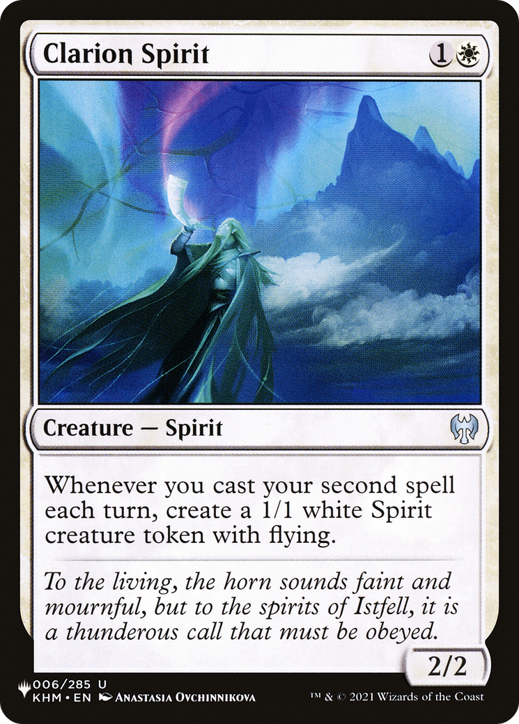 Clarion Spirit [The List] | Deep Dive Games St. Marys