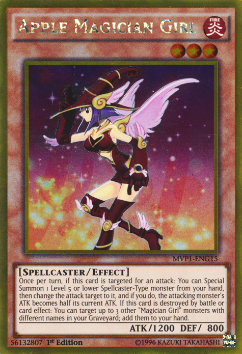 Apple Magician Girl [MVP1-ENG15] Gold Rare | Deep Dive Games St. Marys