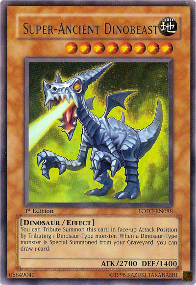 Super-Ancient Dinobeast [LODT-EN088] Ultra Rare | Deep Dive Games St. Marys