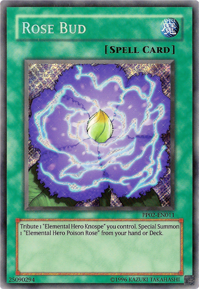 Rose Bud [PP02-EN011] Secret Rare | Deep Dive Games St. Marys