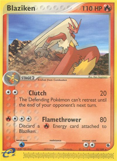 Blaziken (15/109) [EX: Ruby & Sapphire] | Deep Dive Games St. Marys