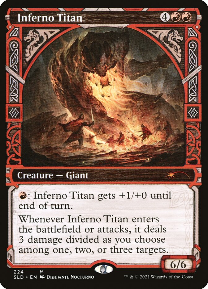 Inferno Titan [Secret Lair Drop Series] | Deep Dive Games St. Marys