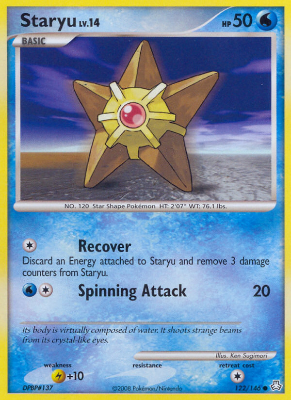 Staryu (122/146) [Diamond & Pearl: Legends Awakened] | Deep Dive Games St. Marys