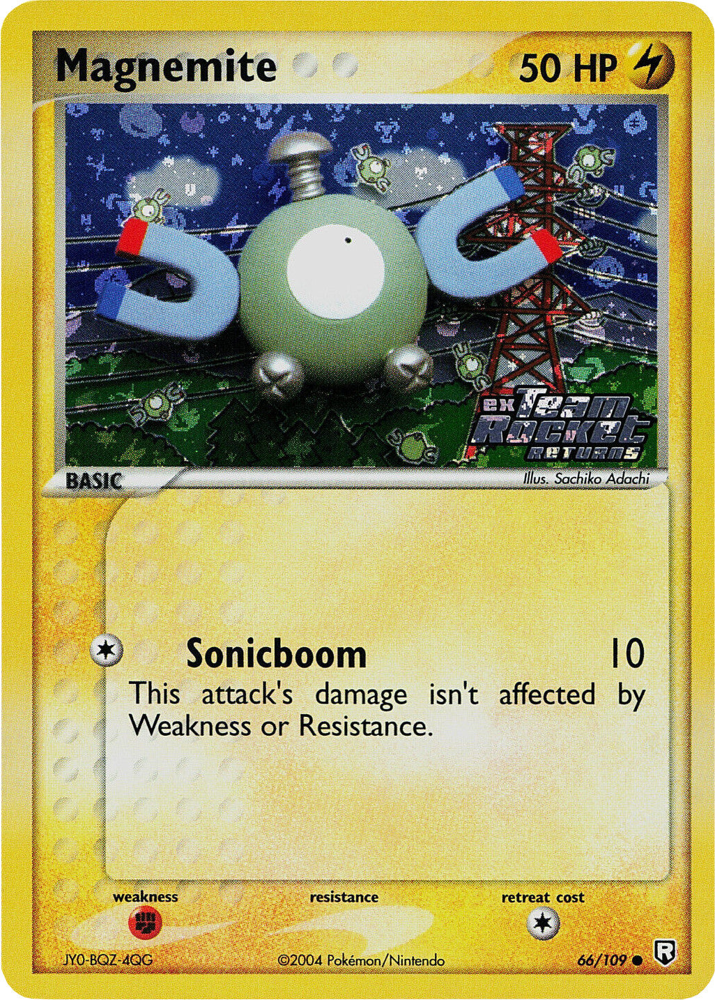 Magnemite (66/109) (Stamped) [EX: Team Rocket Returns] | Deep Dive Games St. Marys