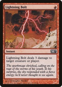 Lightning Bolt (M10) (Oversized) [Oversize Cards] | Deep Dive Games St. Marys