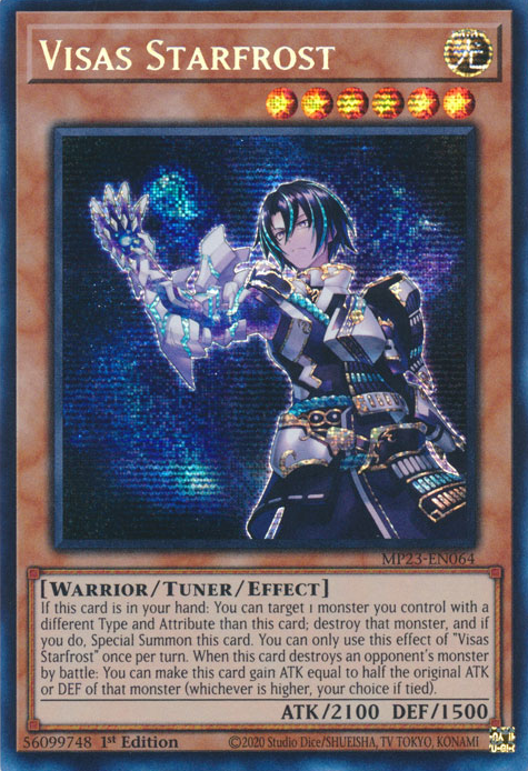 Visas Starfrost [MP23-EN064] Prismatic Secret Rare | Deep Dive Games St. Marys