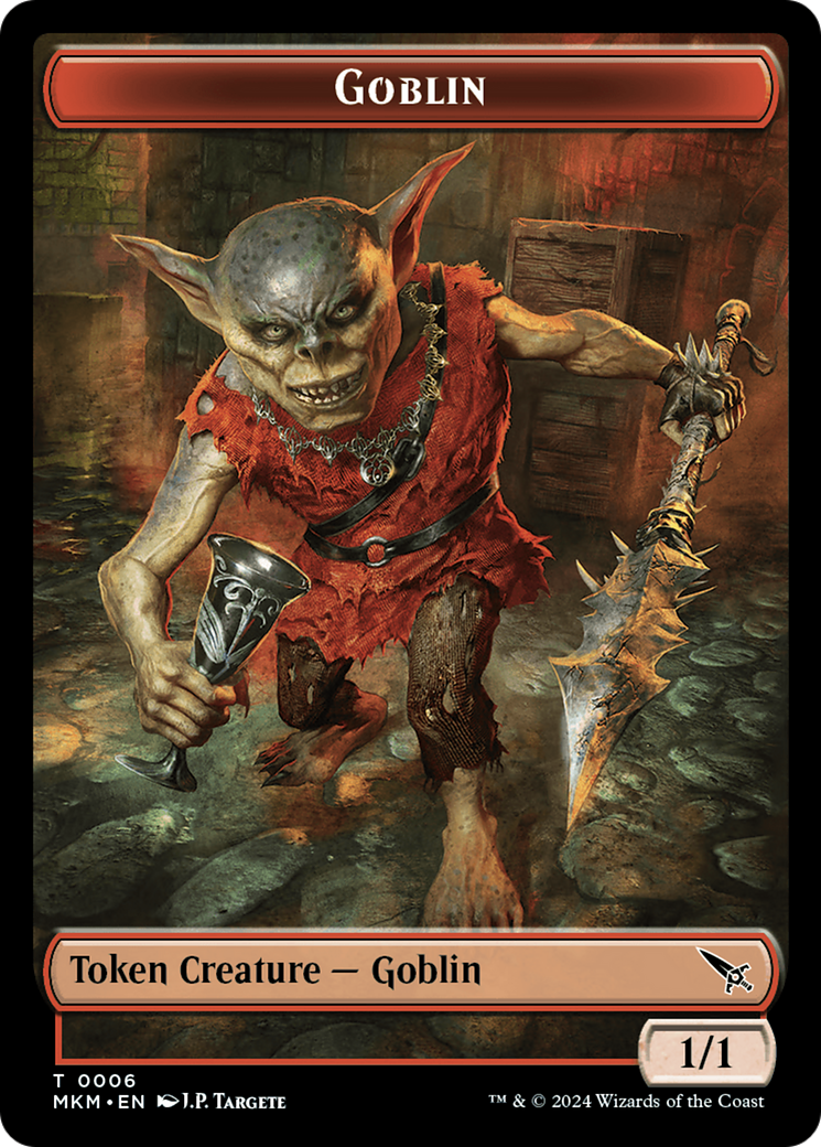 Thopter (0020) // Goblin Double-Sided Token [Murders at Karlov Manor Tokens] | Deep Dive Games St. Marys